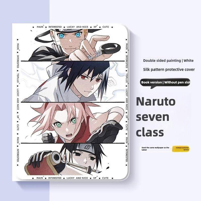 New Naruto iPad Tablet Case Textural Style - HelloAnimeCases