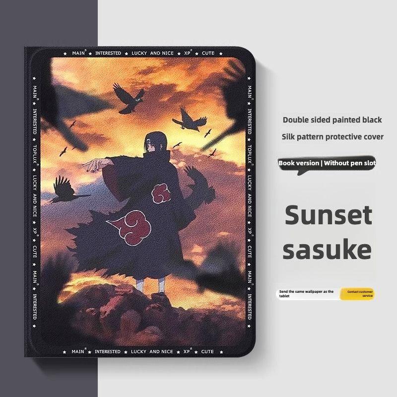 New Naruto iPad Tablet Case Textural Style - HelloAnimeCases