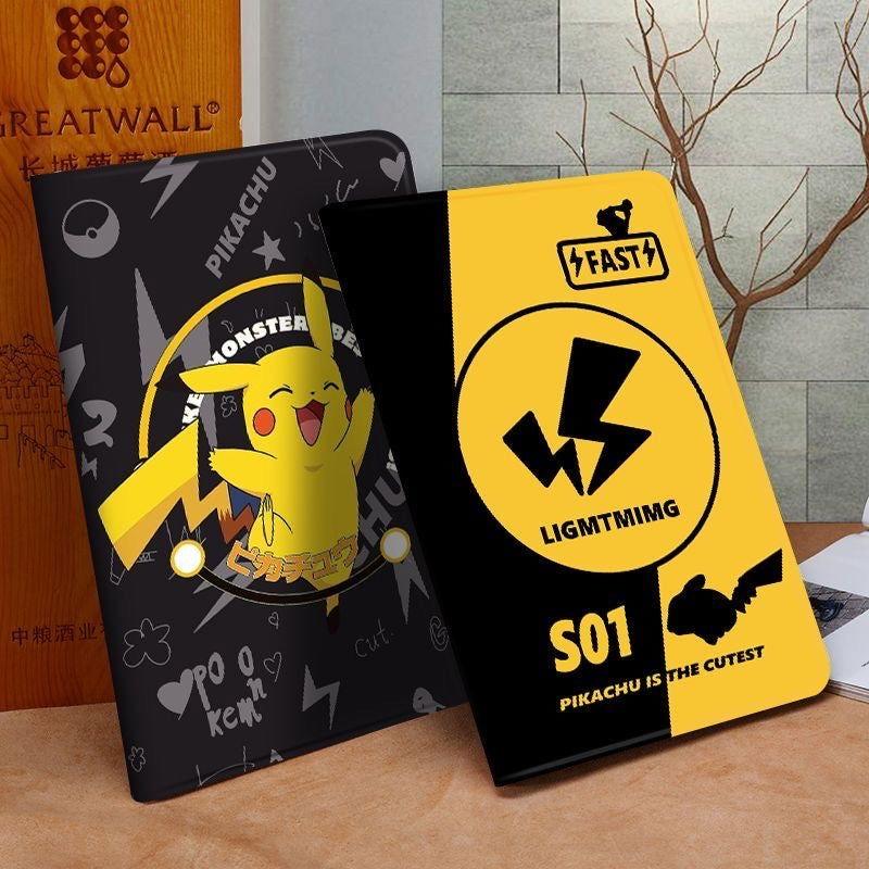 New Pika iPad Case TriFold with Pen Slot - HelloAnimeCases