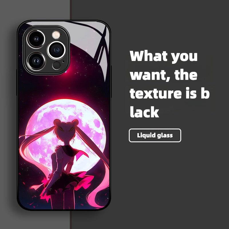 New Sailor Moon Liquid Glass Phone Case - HelloAnimeCases