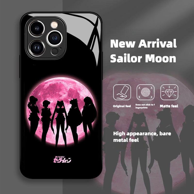 New Sailor Moon Liquid Glass Phone Case for Apple iPhone - HelloAnimeCases