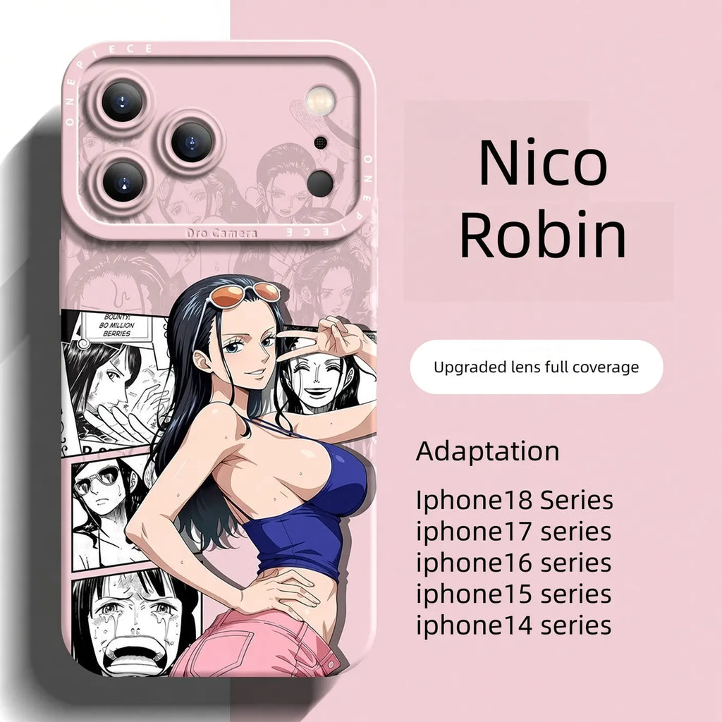 ONE PIECE Apple iPhone Anime Phone Case Silicone Protetive Case