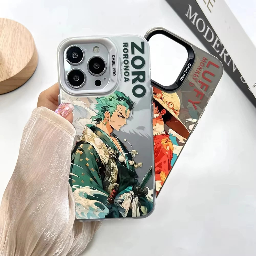 One Pieces Luffys Zoros Phone Case For iPhone