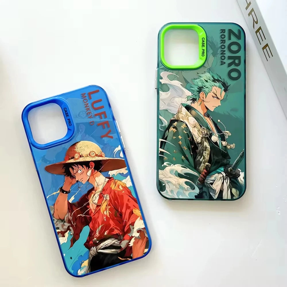 One Pieces Luffys Zoros Phone Case For iPhone