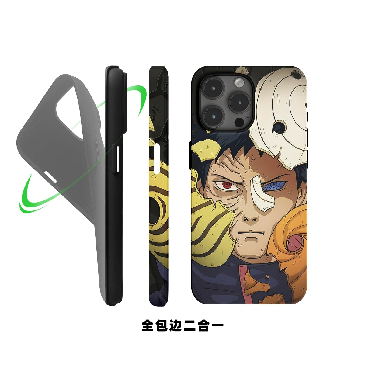 Anime Naruto Uchiha Obito‌ Phone Case For iPhone