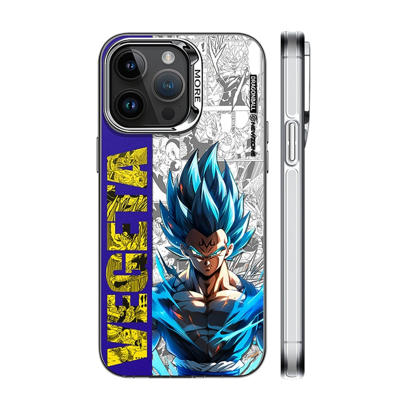 Anime Dragon Ball Blue Goku Vegeta Apple Mobile Phone Case Matte Magnetic Protective Case