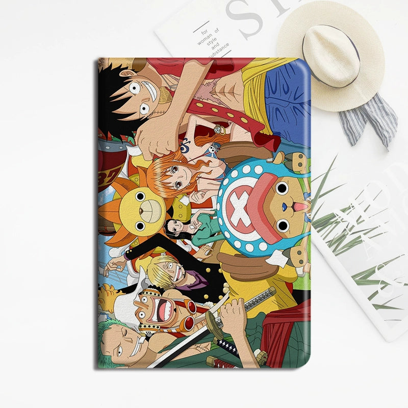 2024 New IPad Protective Case for ONE PIECE Luffy Tablet Case