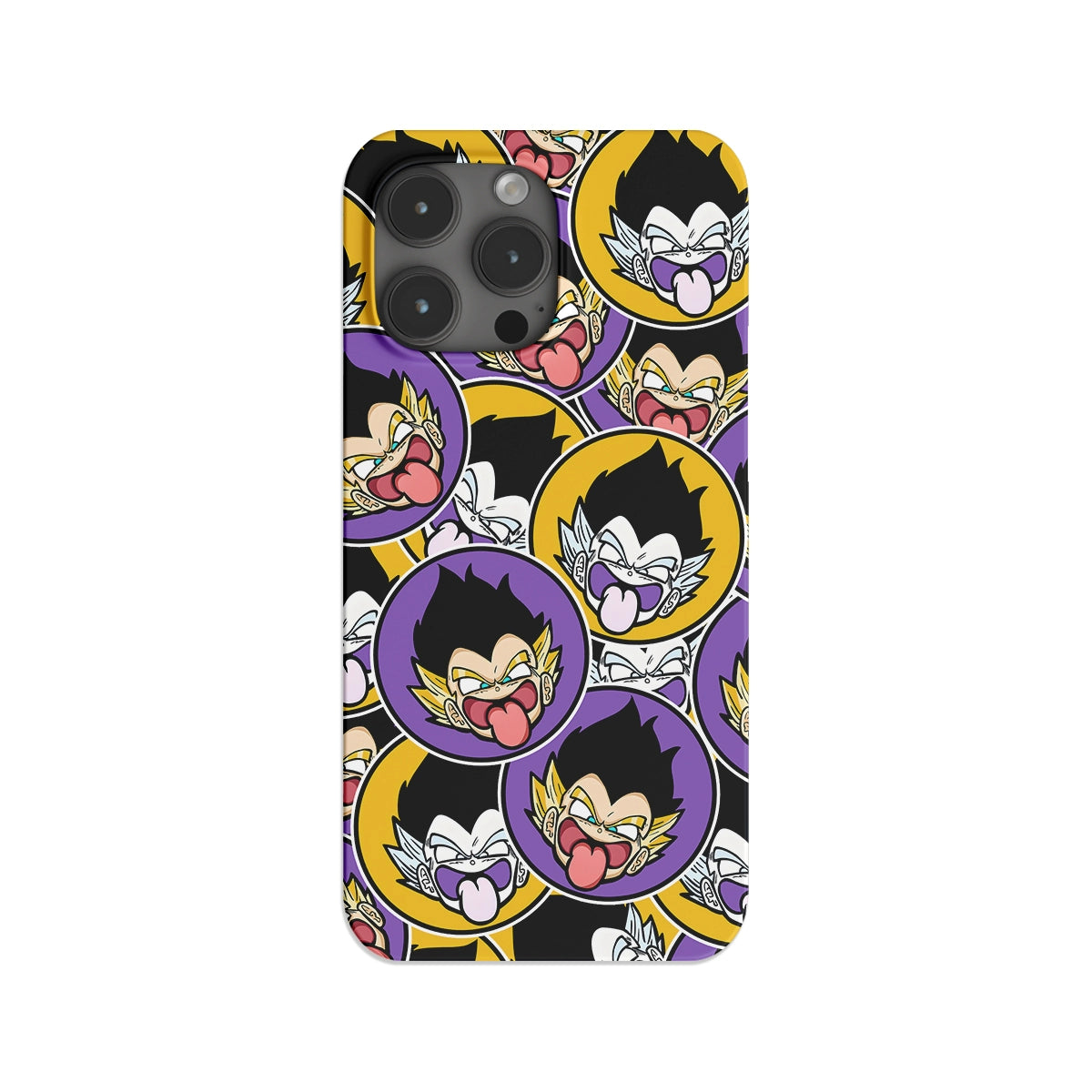 Anime Dragon Ball Purple Phone Case For iPhone