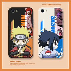 Naruto Apple Liquid Soft Silicone Phone Case