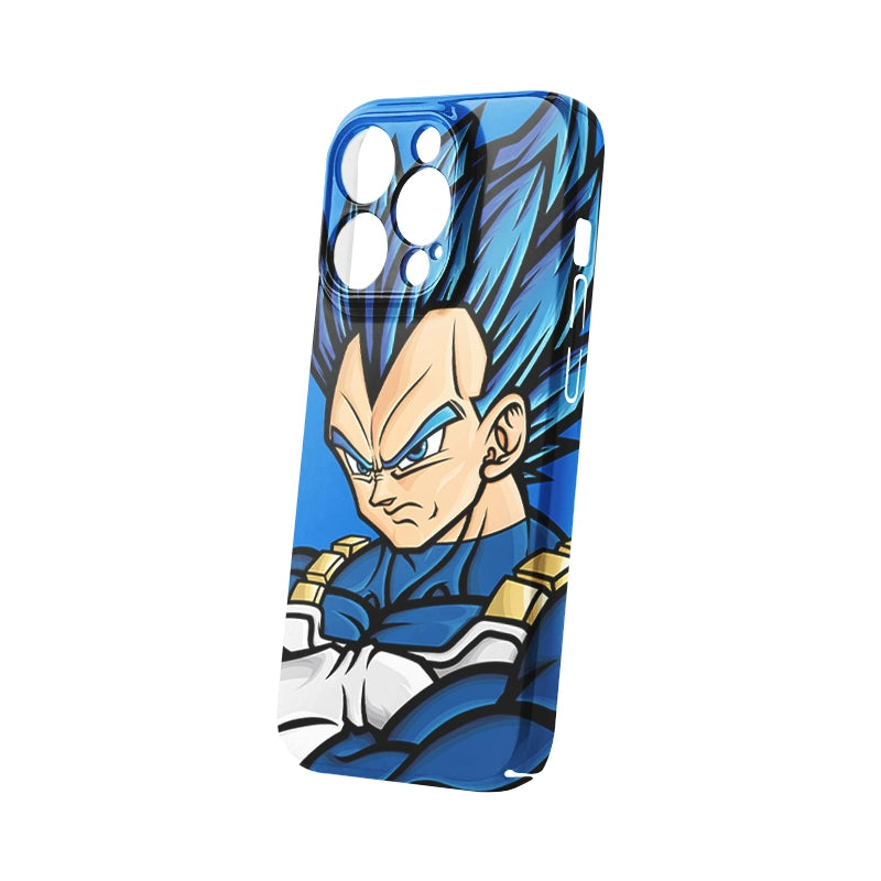 Blue Vegeta Anime Phone Case For iPhone