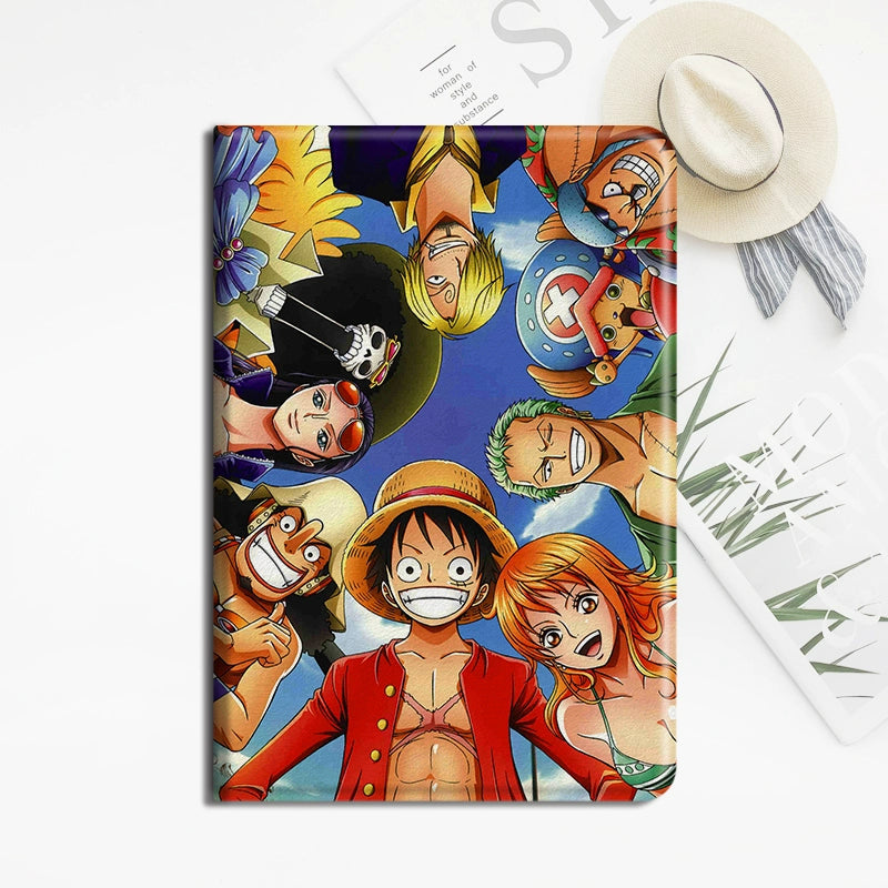 2024 New IPad Protective Case for ONE PIECE Luffy Tablet Case