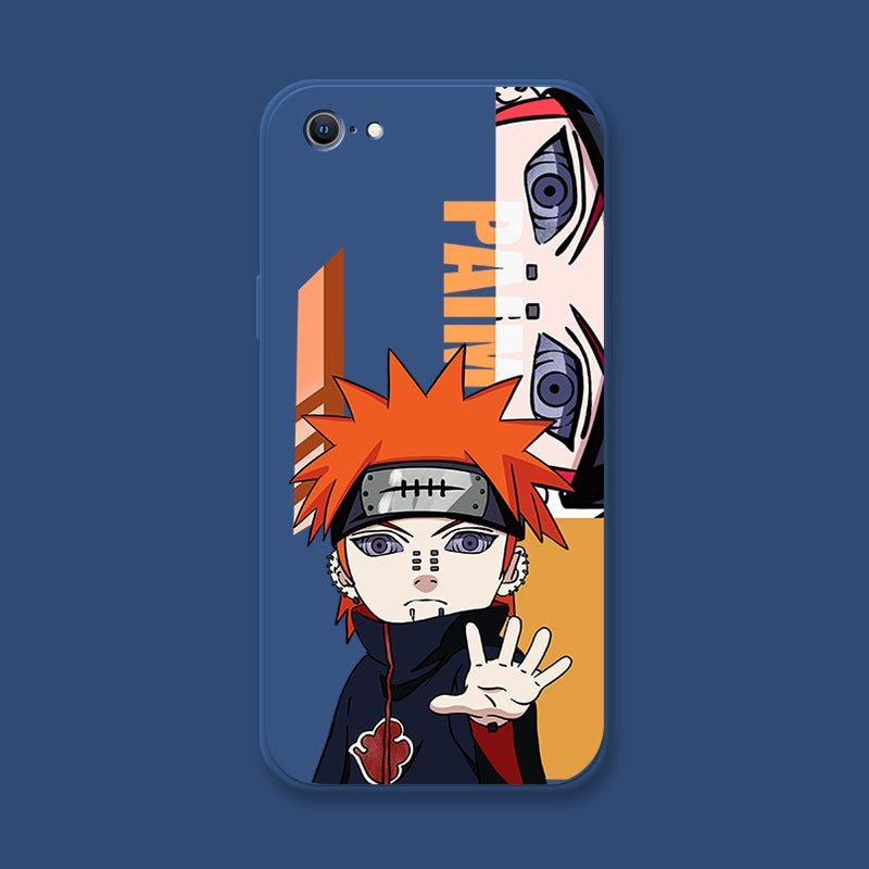 Naruto Apple Liquid Soft Silicone Phone Case