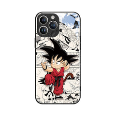 Goku Magsafe Glass Phone Case IPhone for Apple