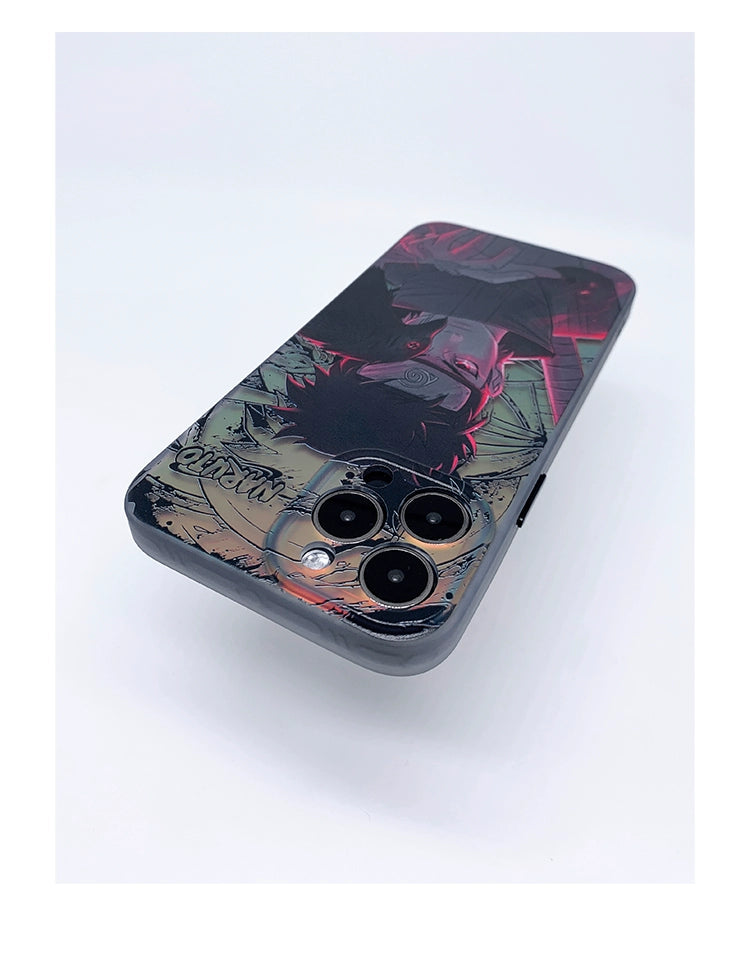 Anime Naruto Laser Phone Case For iPhone