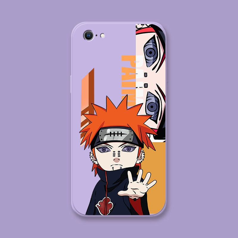 Naruto Apple Liquid Soft Silicone Phone Case