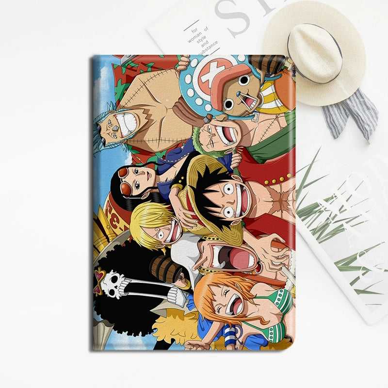 2024 New IPad Protective Case for ONE PIECE Luffy Tablet Case