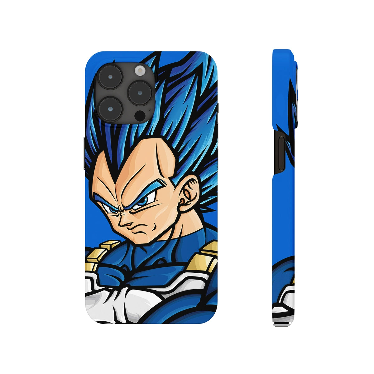 Blue Vegeta Anime Phone Case For iPhone