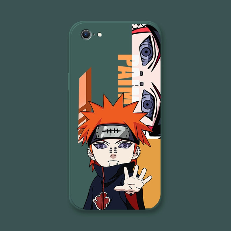 Naruto Apple Liquid Soft Silicone Phone Case