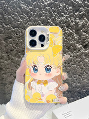 Funda para teléfono con láser Sailor Moon para iPhone