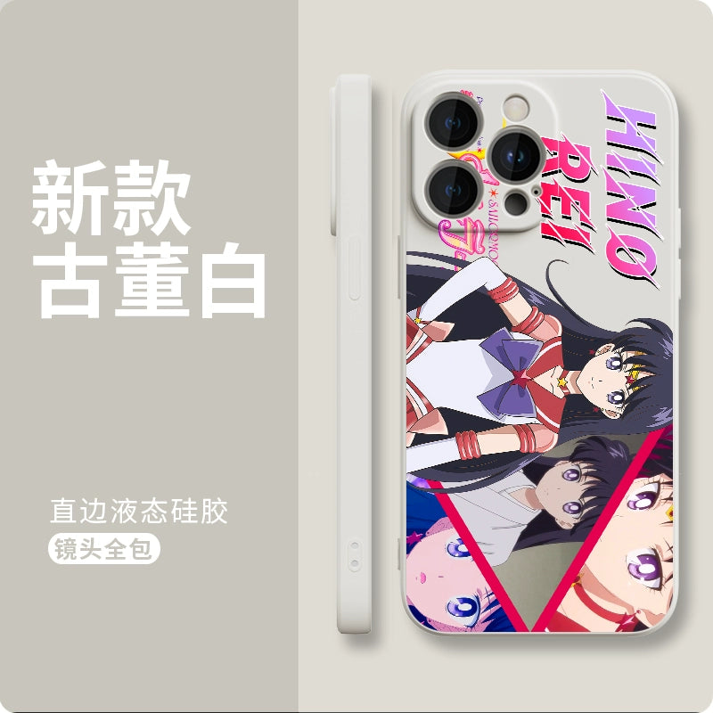 Sailor Moon silicone anime phone case for Apple iPhone