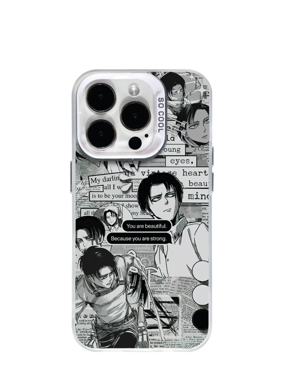 Attack on Titan Soft Anime Phone Case for Iphone