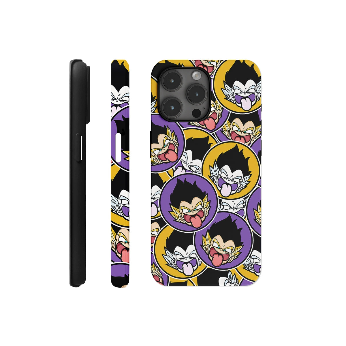 Anime Dragon Ball Purple Phone Case For iPhone