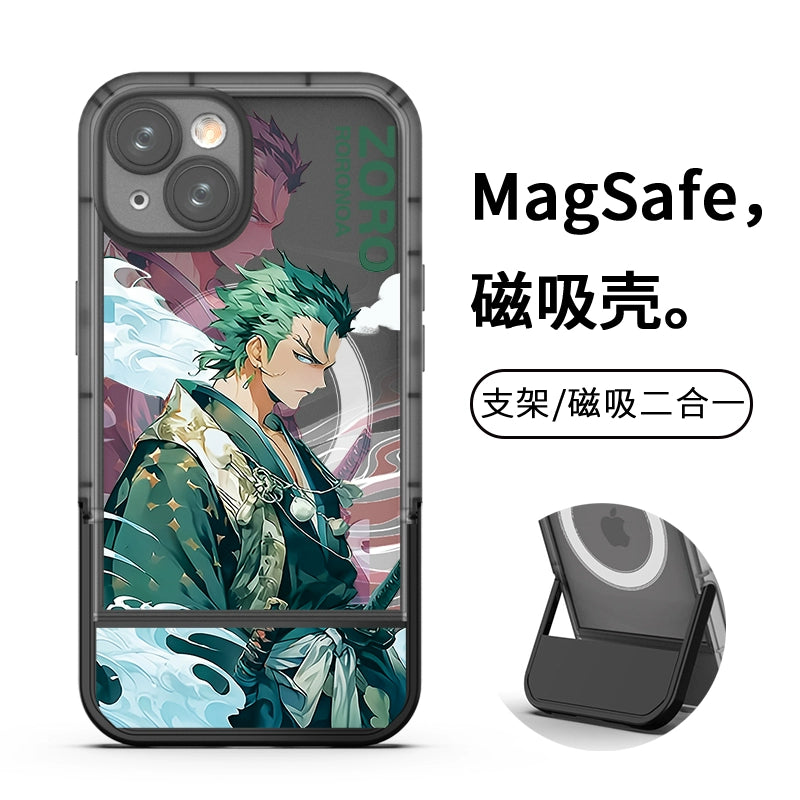 ONE PIECE Zoro Magnetic Magsafe Phone Case Protective Case for iPhone