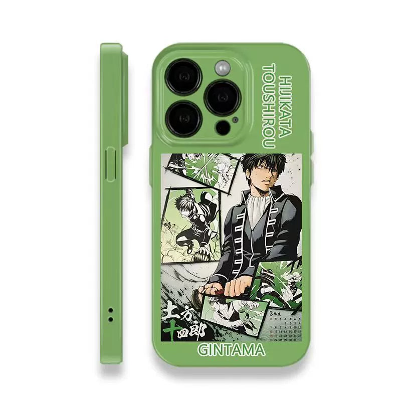 Gintama Hijikata Toshirou Anime Phone Case iPhone Hard PC Case