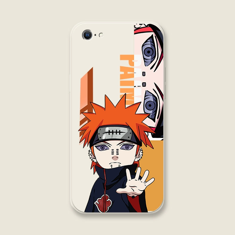 Naruto Apple Liquid Soft Silicone Phone Case