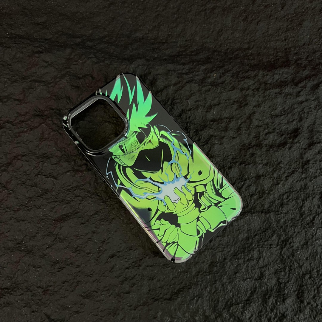 Hatake Kakashi Naruto Laser Phone Case for IPhone