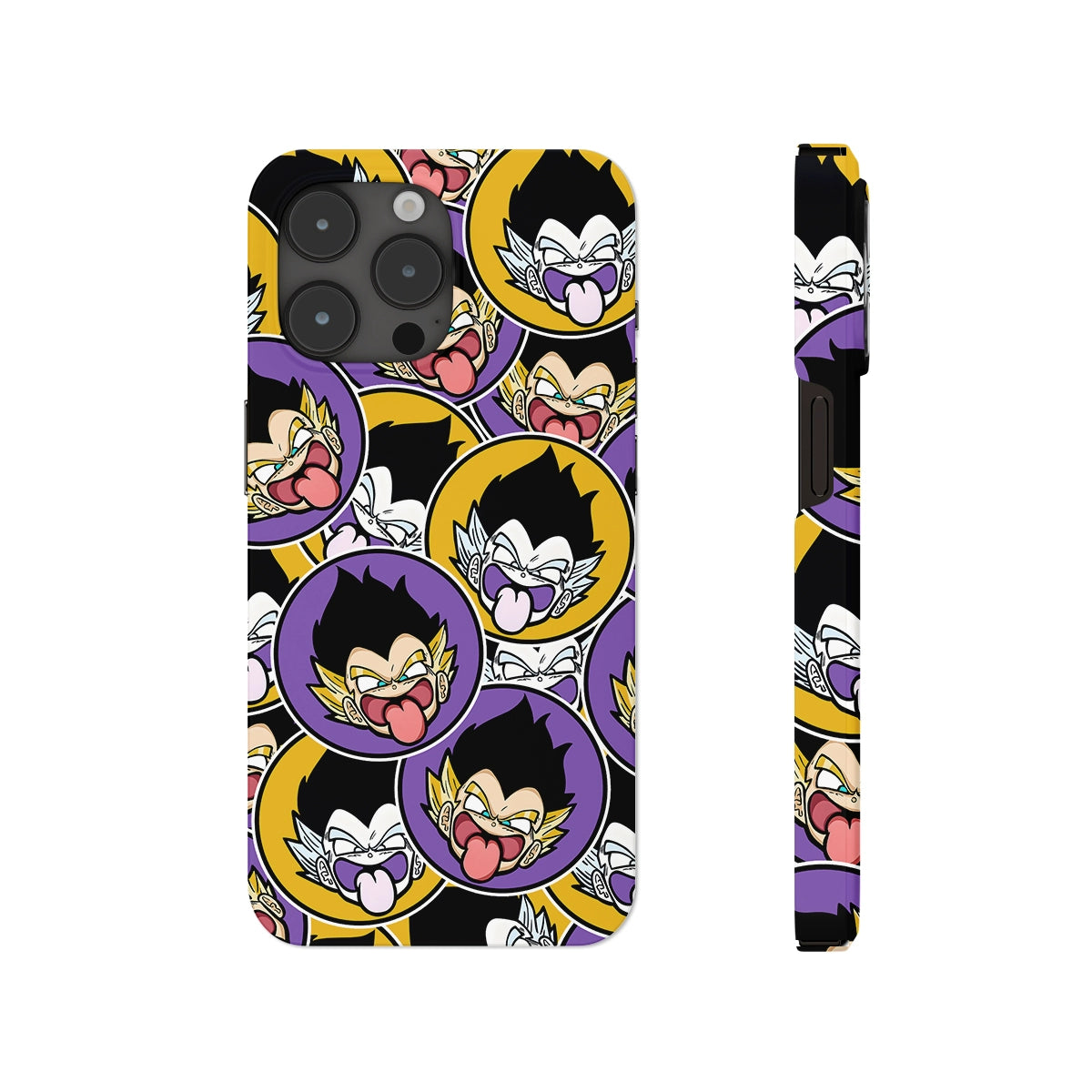 Anime Dragon Ball Purple Phone Case For iPhone