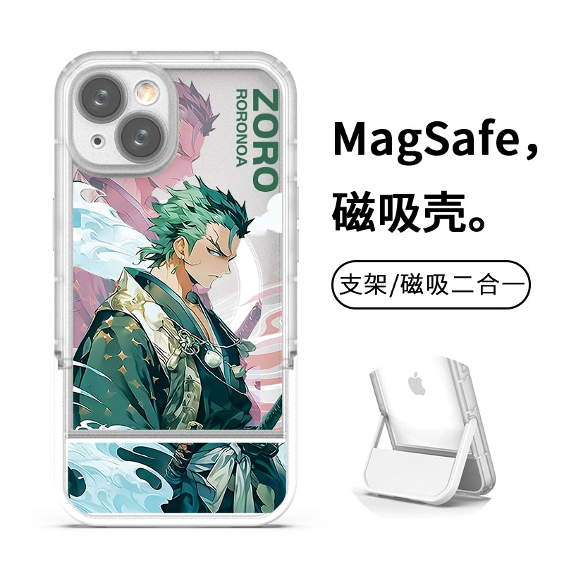 ONE PIECE Zoro Magnetic Magsafe Phone Case Protective Case for iPhone