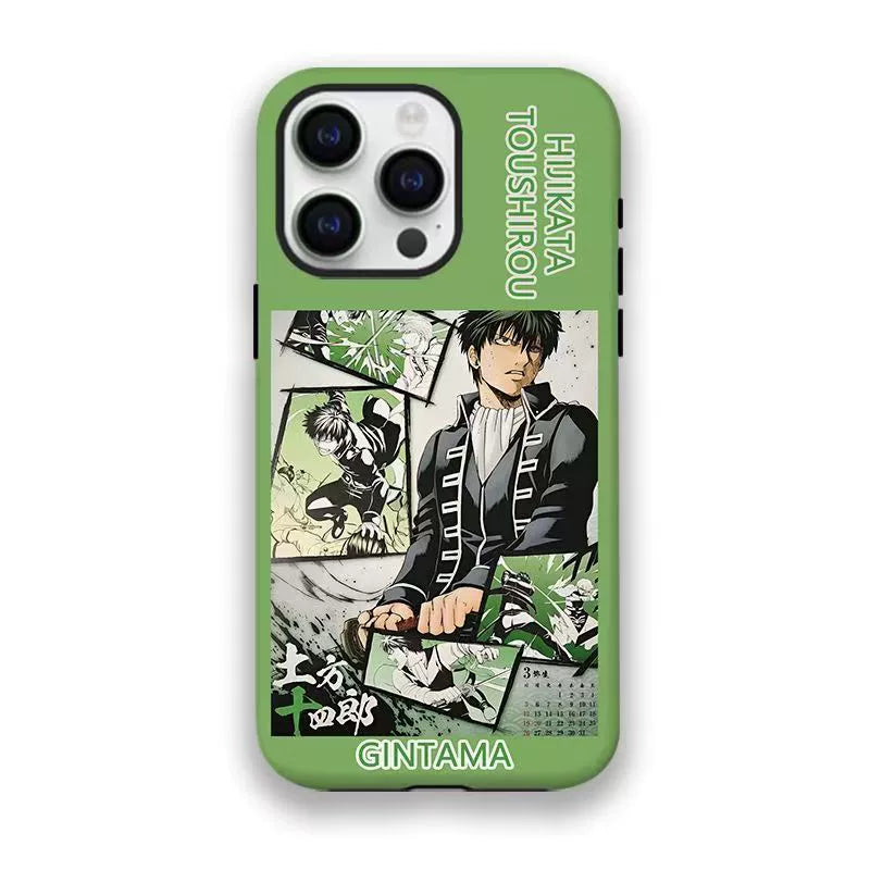Gintama Hijikata Toshirou Anime Phone Case iPhone Hard PC Case