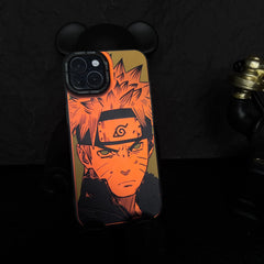 Anime Naruto Lase Phone Case For iPhone