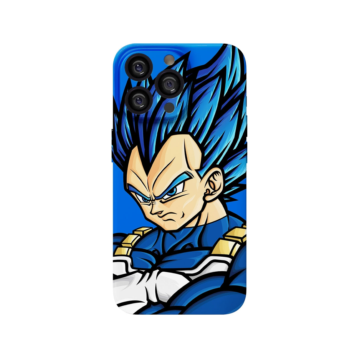 Blue Vegeta Anime Phone Case For iPhone