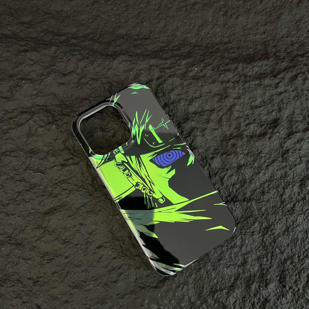 Hatake Kakashi Naruto Laser Phone Case for IPhone