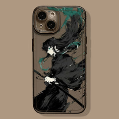 Demon Slayer Transparent Phone Case  for Apple