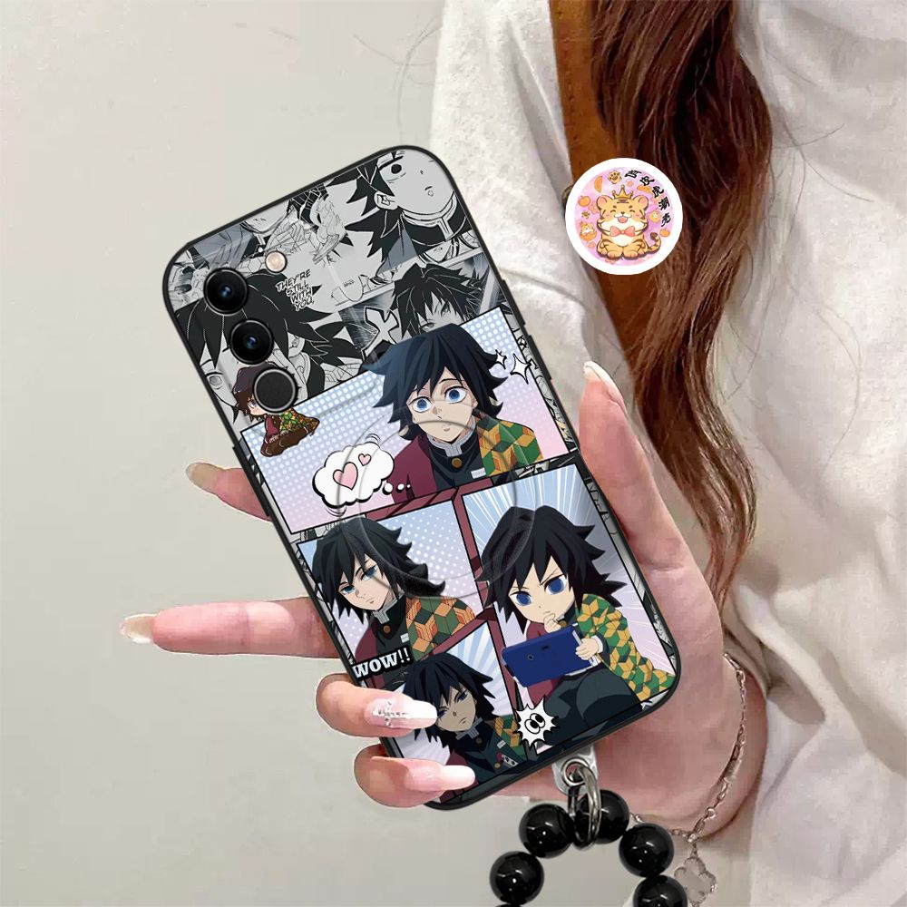 Demon Slayer Giyu Tomioka MagSafe Compatible Samsung Phone Case