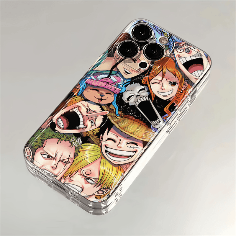 ONE PIECE Family Transparent TPU Phone Case