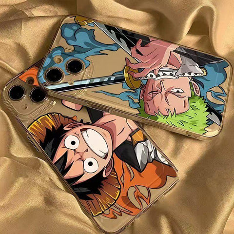 ONE PIECE Luffy Roronoa Zoro Phone Case - HelloAnimeCases