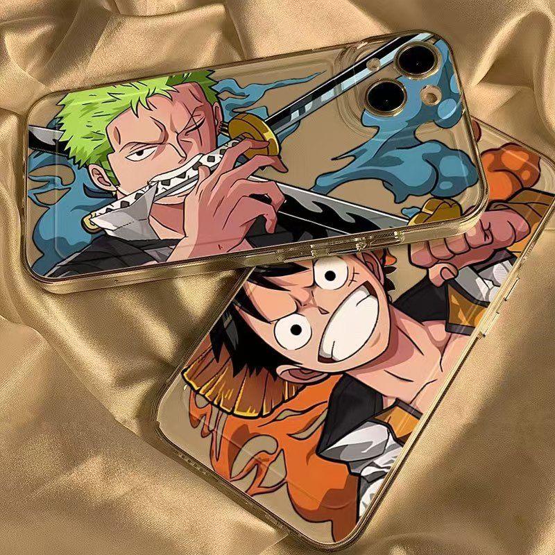 ONE PIECE Luffy Roronoa Zoro Phone Case - HelloAnimeCases