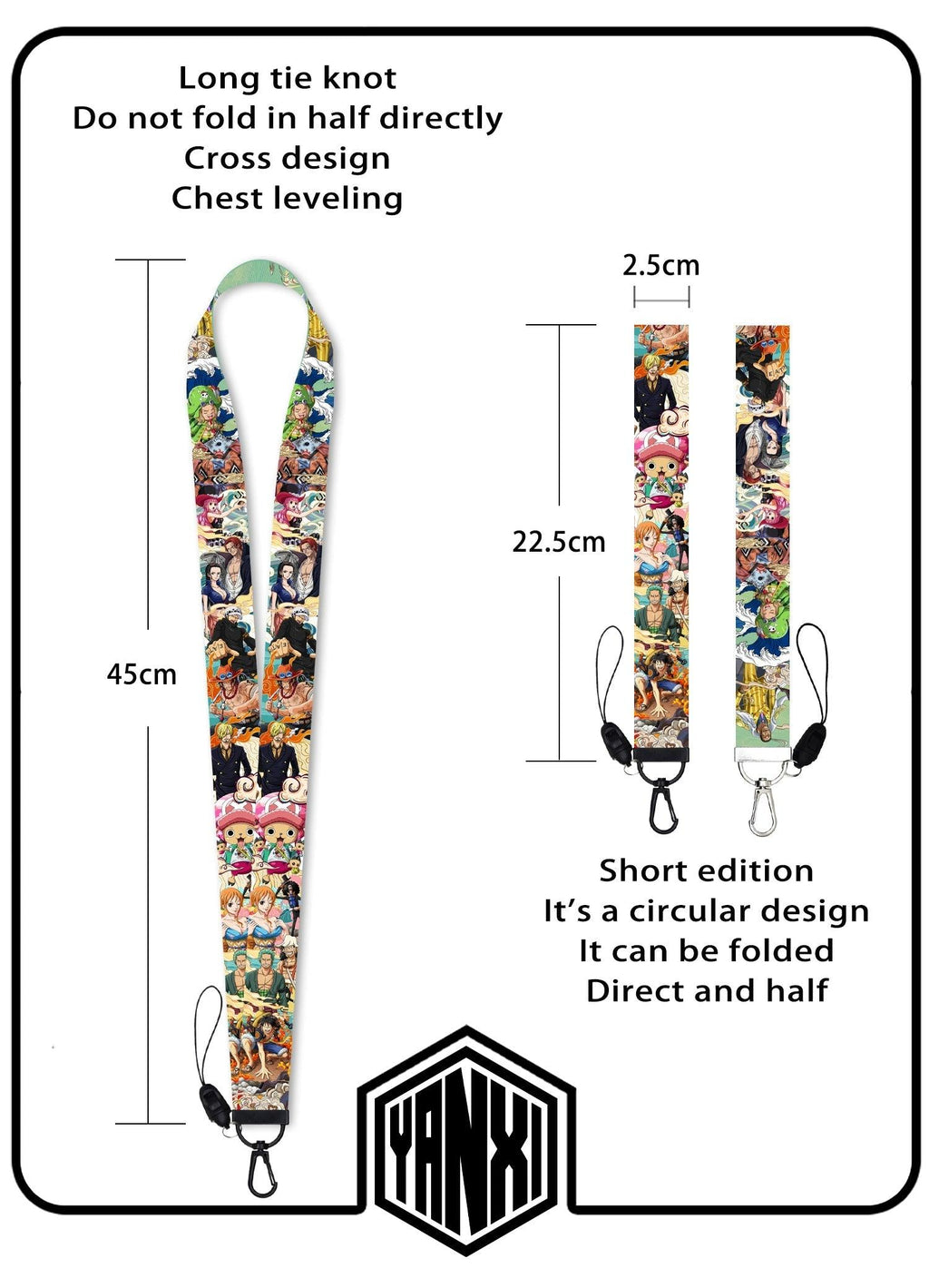 ONE PIECE Luffy Solon Mina Phone Straps for IPhone - HelloAnimeCases