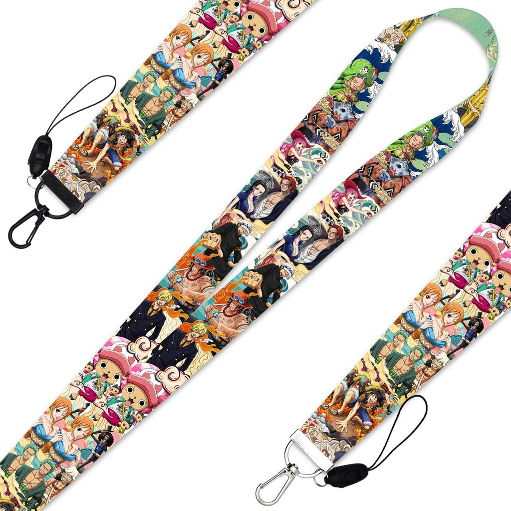 ONE PIECE Luffy Solon Mina Phone Straps for IPhone - HelloAnimeCases