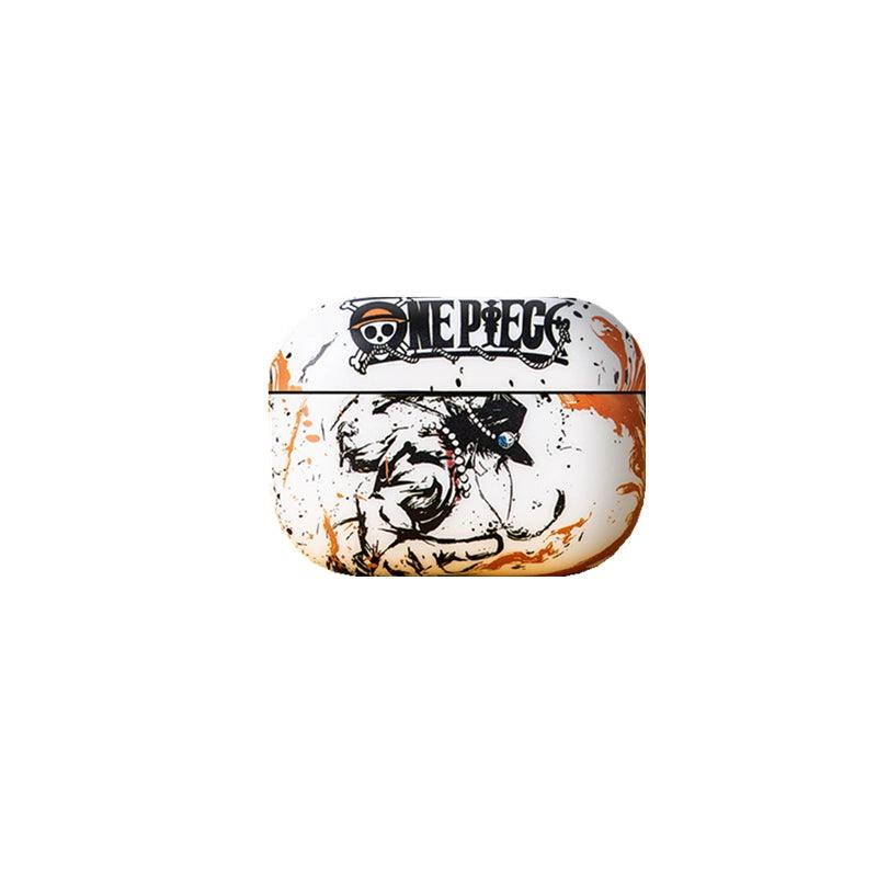ONE PIECE Luffy Zoro AirPods Case with Keychain Loop - HelloAnimeCases