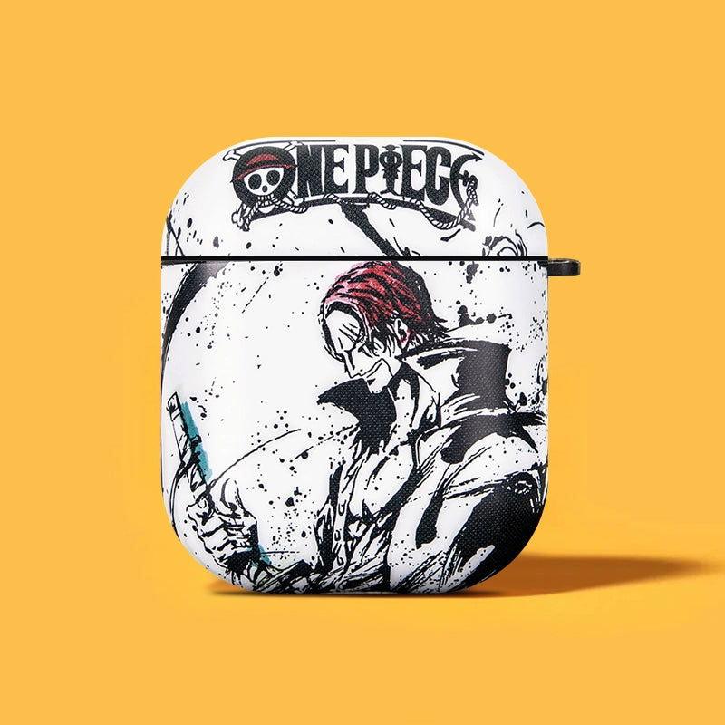 ONE PIECE Luffy Zoro AirPods Case with Keychain Loop - HelloAnimeCases