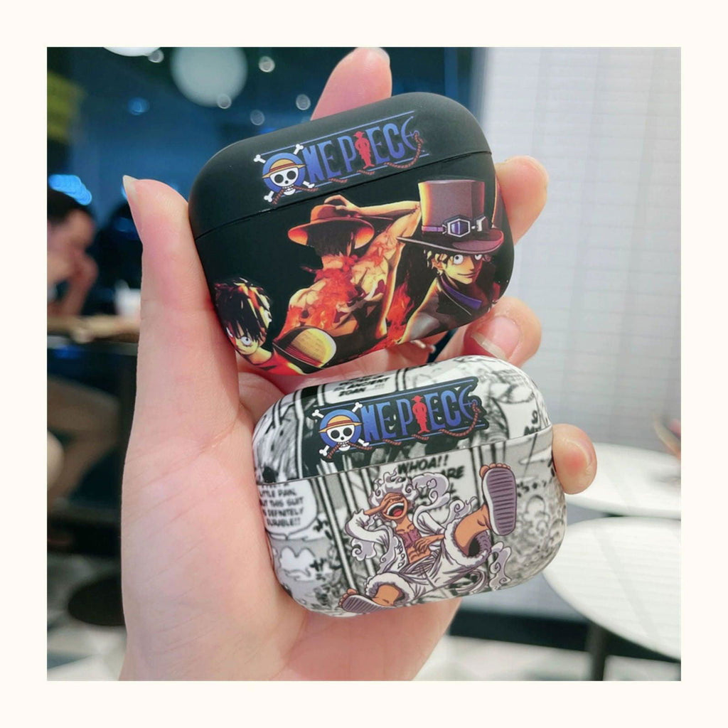 ONE PIECE Matte Silicone Airpods Case Earphone Cover - HelloAnimeCases