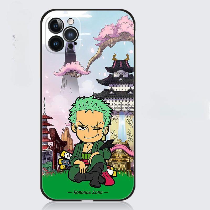 ONE PIECE Roronoa Zoro Silicone Anime Case - HelloAnimeCases