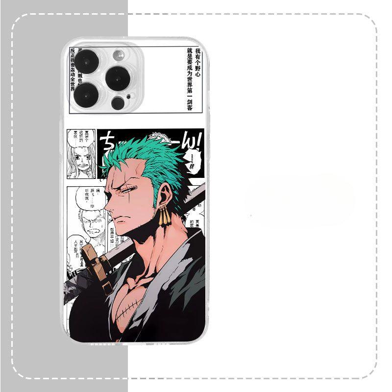 ONE PIECE Roronoa Zoro Soft Phone Case - HelloAnimeCases