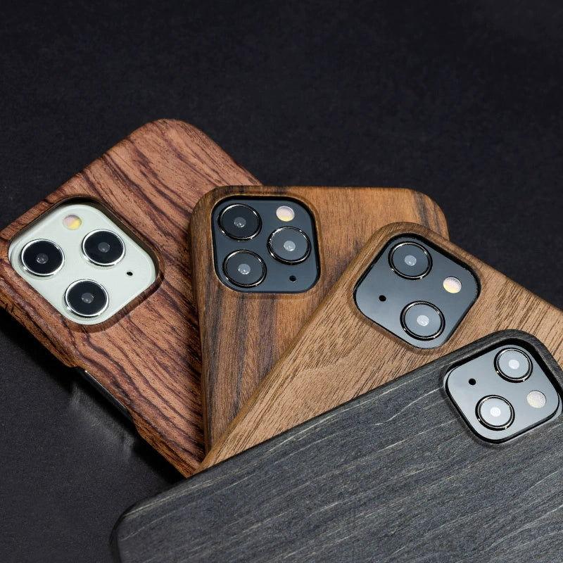 Oak Wood Wooden Phone Case Anti-drop - HelloAnimeCases