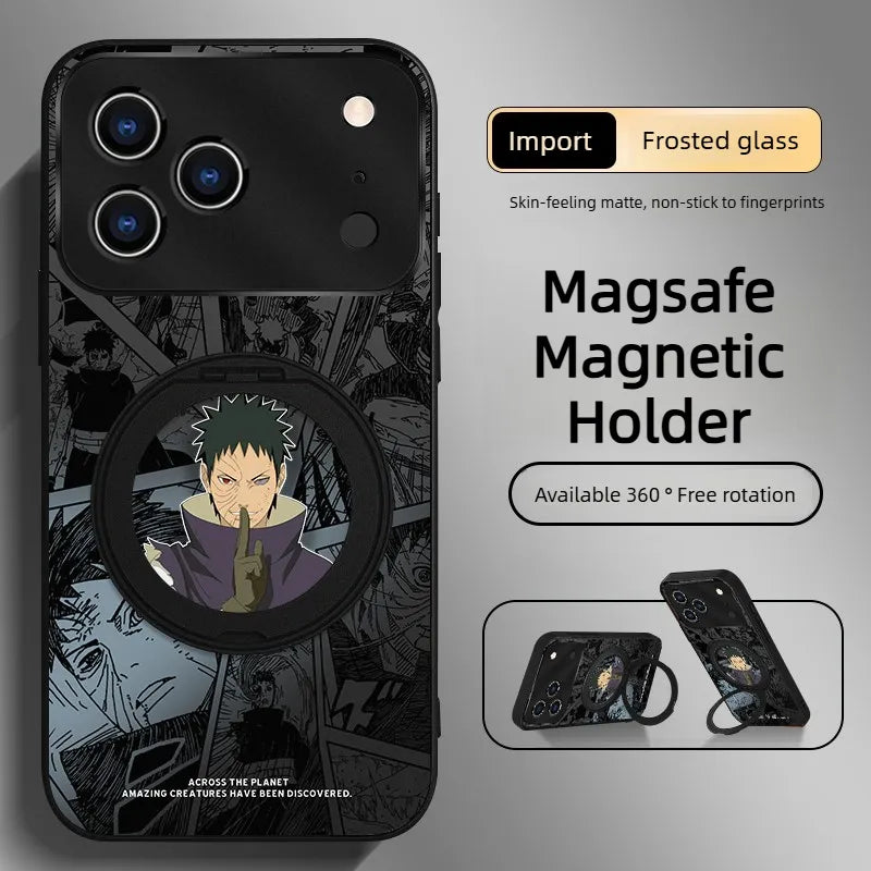 Naruto MasSafe Phone Case with Magnetic Metal Holder